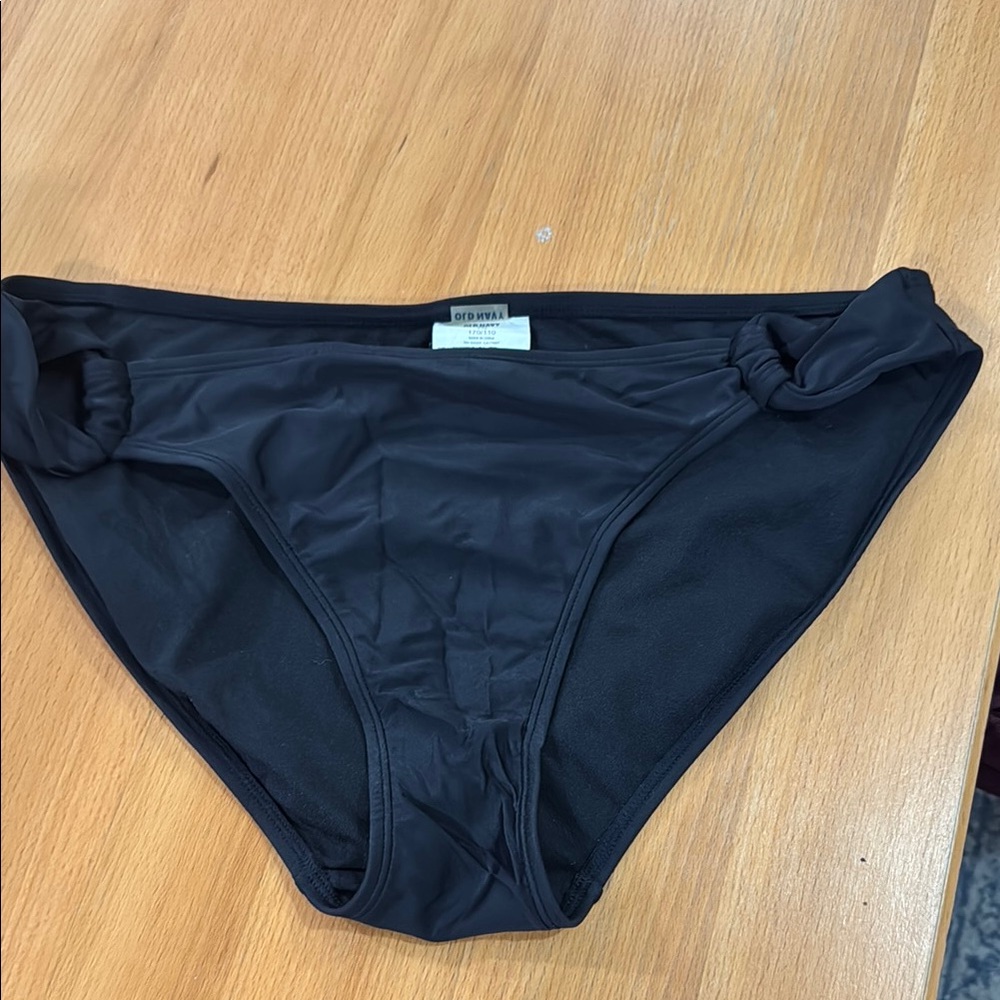 Women's Black Swim Bottoms